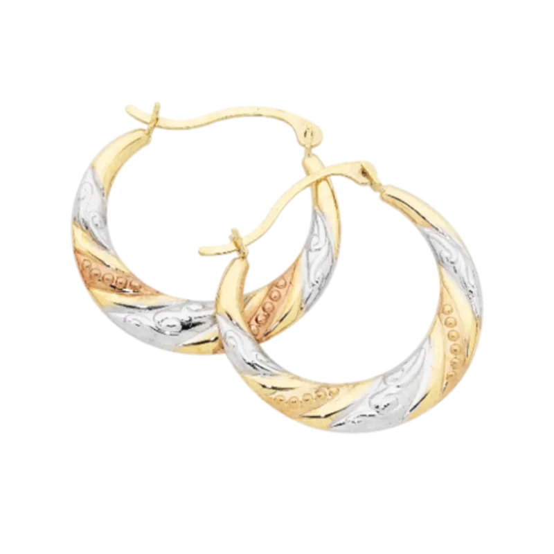 Gold Hoop Earrings