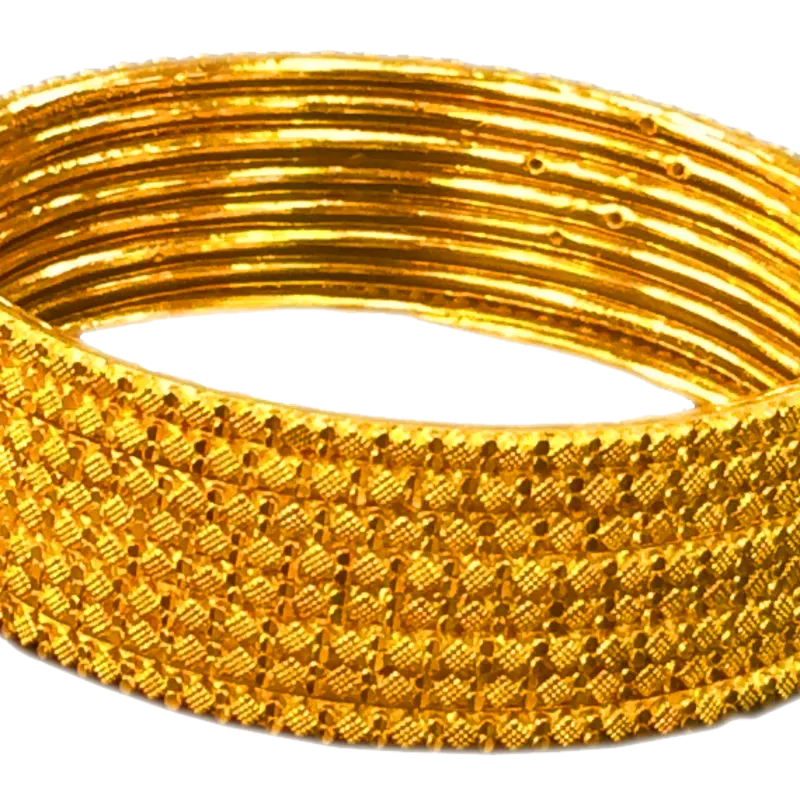 Gold Bangle Set