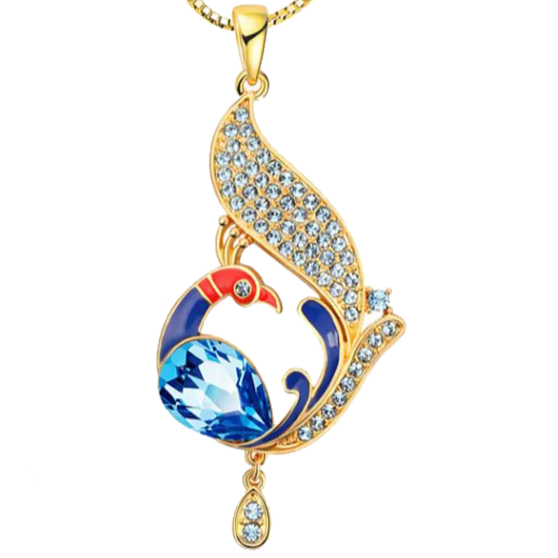 Peacock Feather Pendant