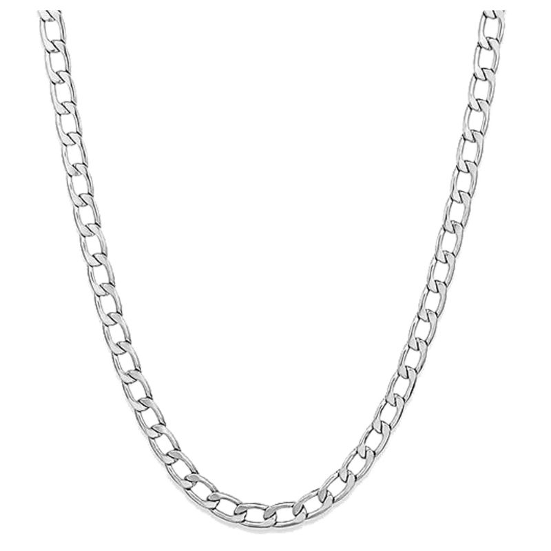 Silver Figaro Chain